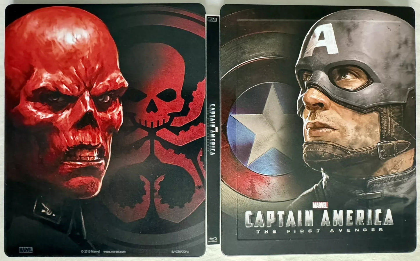 Captain America: The First Avenger 3D SteelBook w/ Lenticular Magnet (2011)(UK)