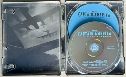 Captain America: The First Avenger 3D SteelBook w/ Lenticular Magnet (2011)(UK)