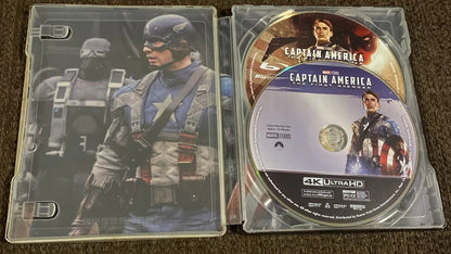 Captain America: The First Avenger 4K SteelBook (2011)(Exclusive)