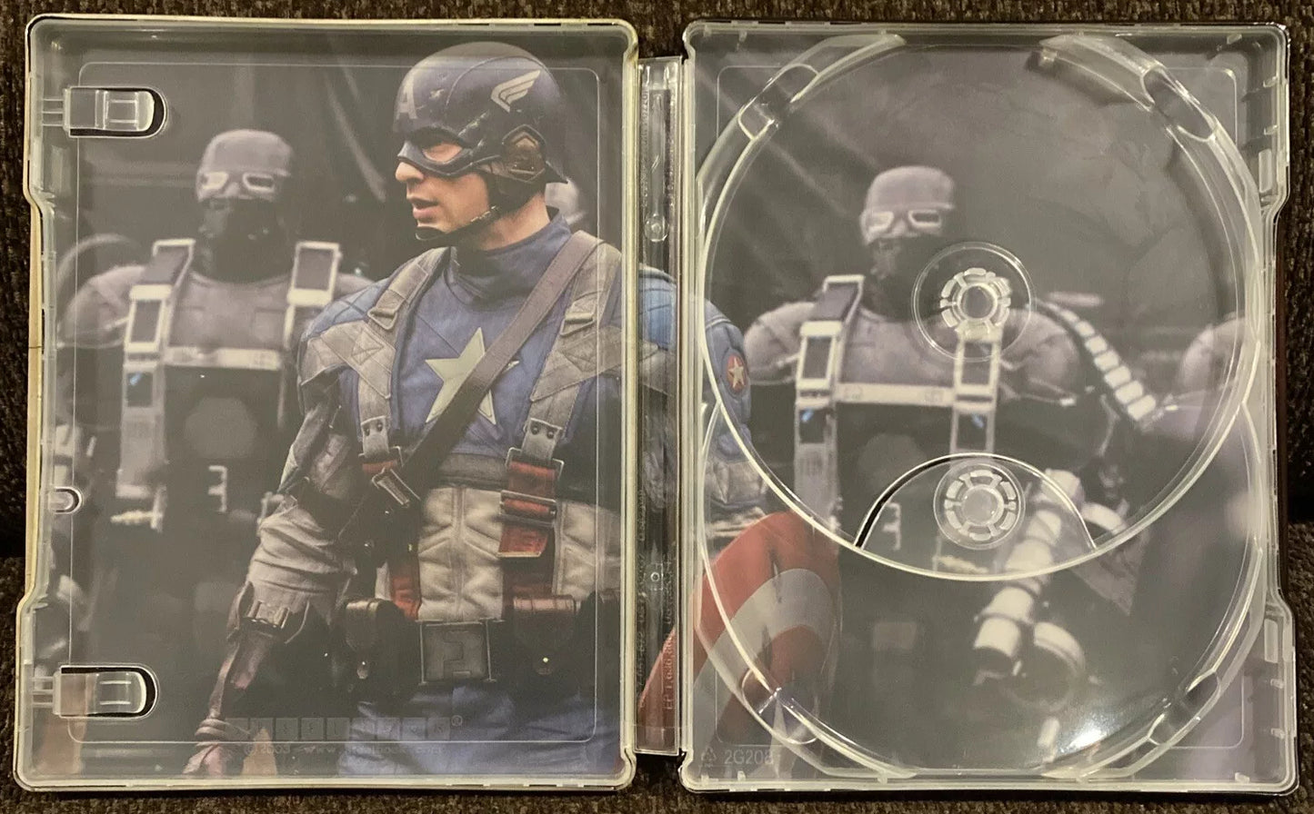 Captain America: The First Avenger 4K SteelBook (2011)(Exclusive)