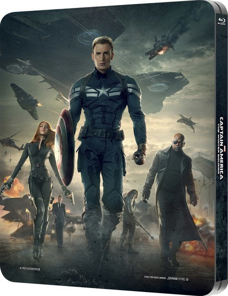 Captain America: The Winter Soldier 3D SteelBook w/ Lenticular Magnet (UK)