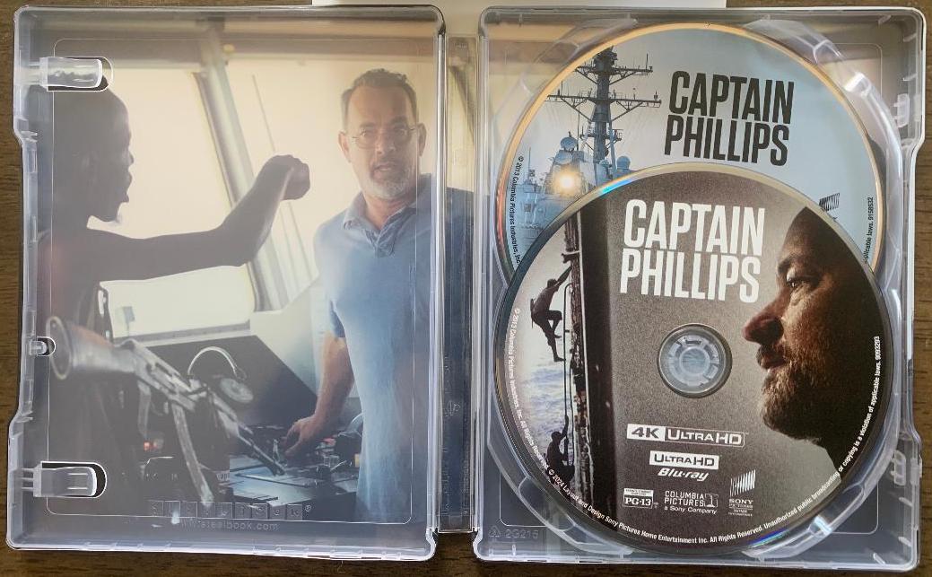 Captain Phillips 4K SteelBook