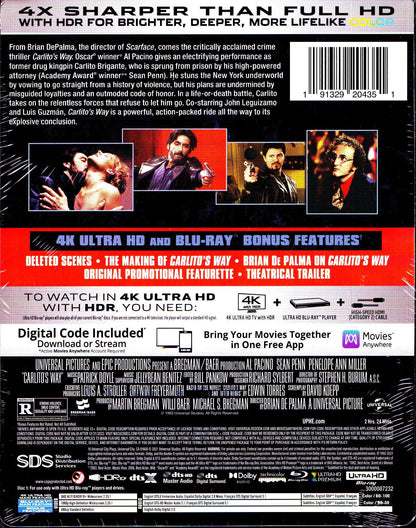 Carlito's Way 4K SteelBook (Exclusive)