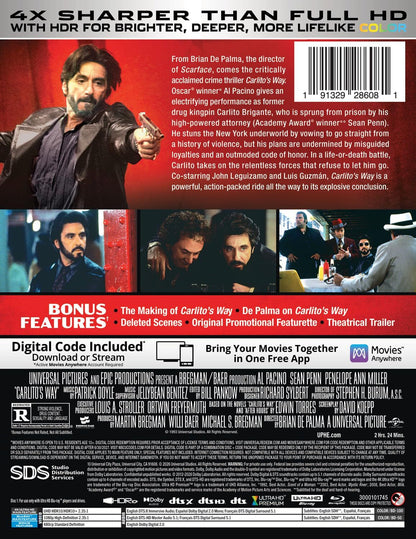 Carlito's Way 4K SteelBook (Re-release)