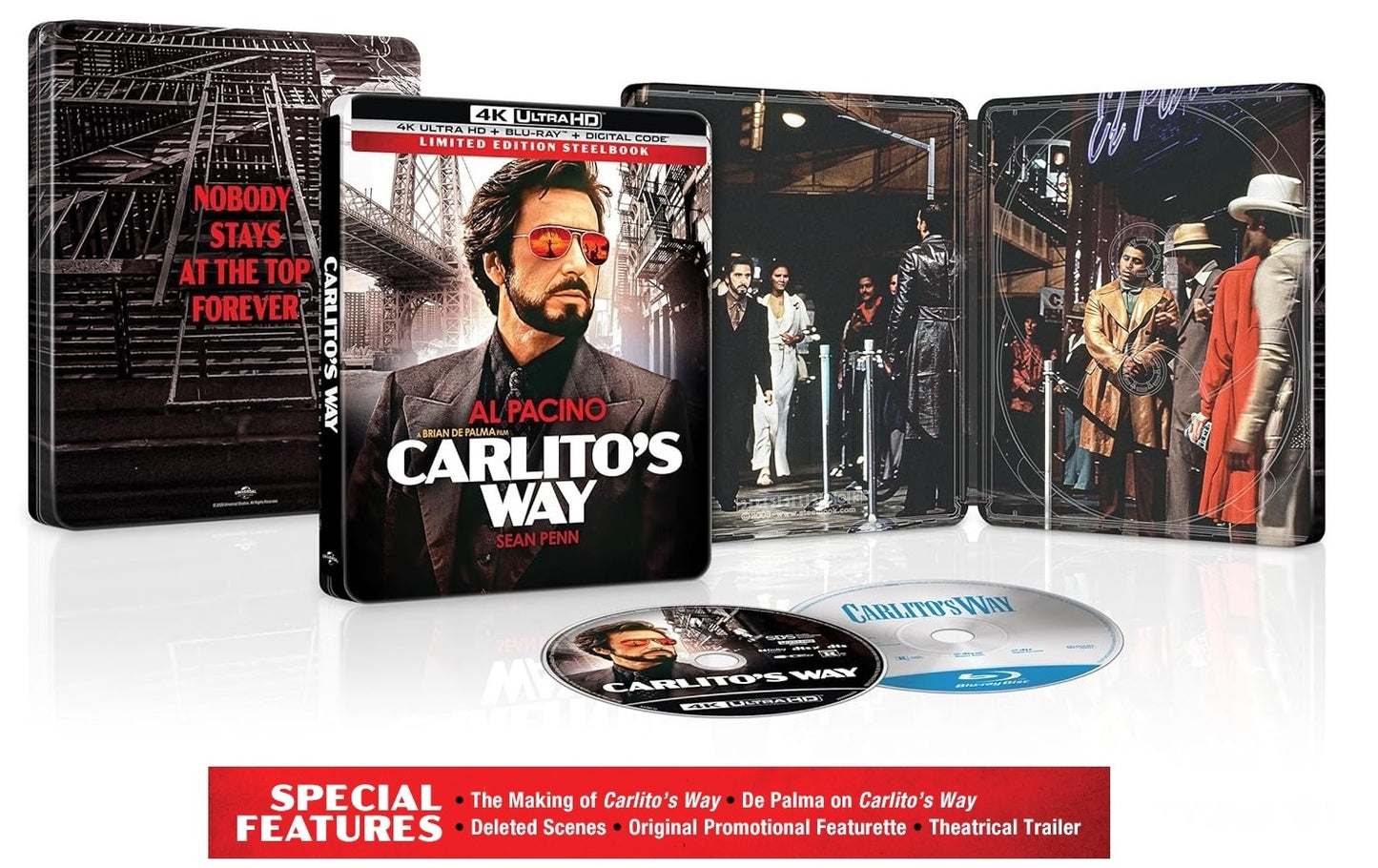 Carlito's Way 4K SteelBook (Re-release)