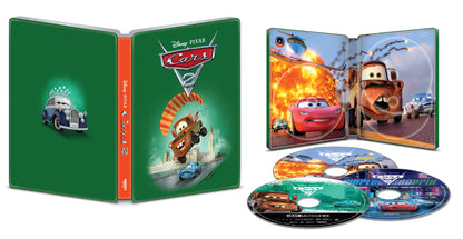 Cars 2 4K SteelBook (2011)(Exclusive)