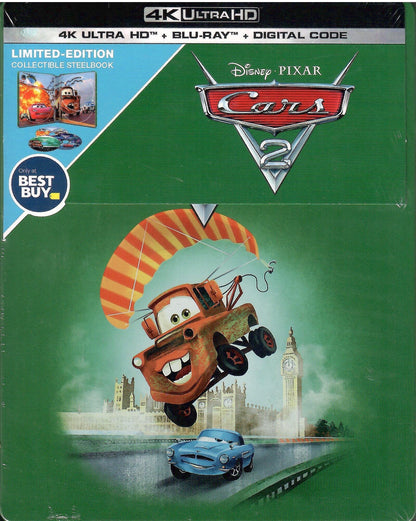 Cars 2 4K SteelBook (2011)(Exclusive)