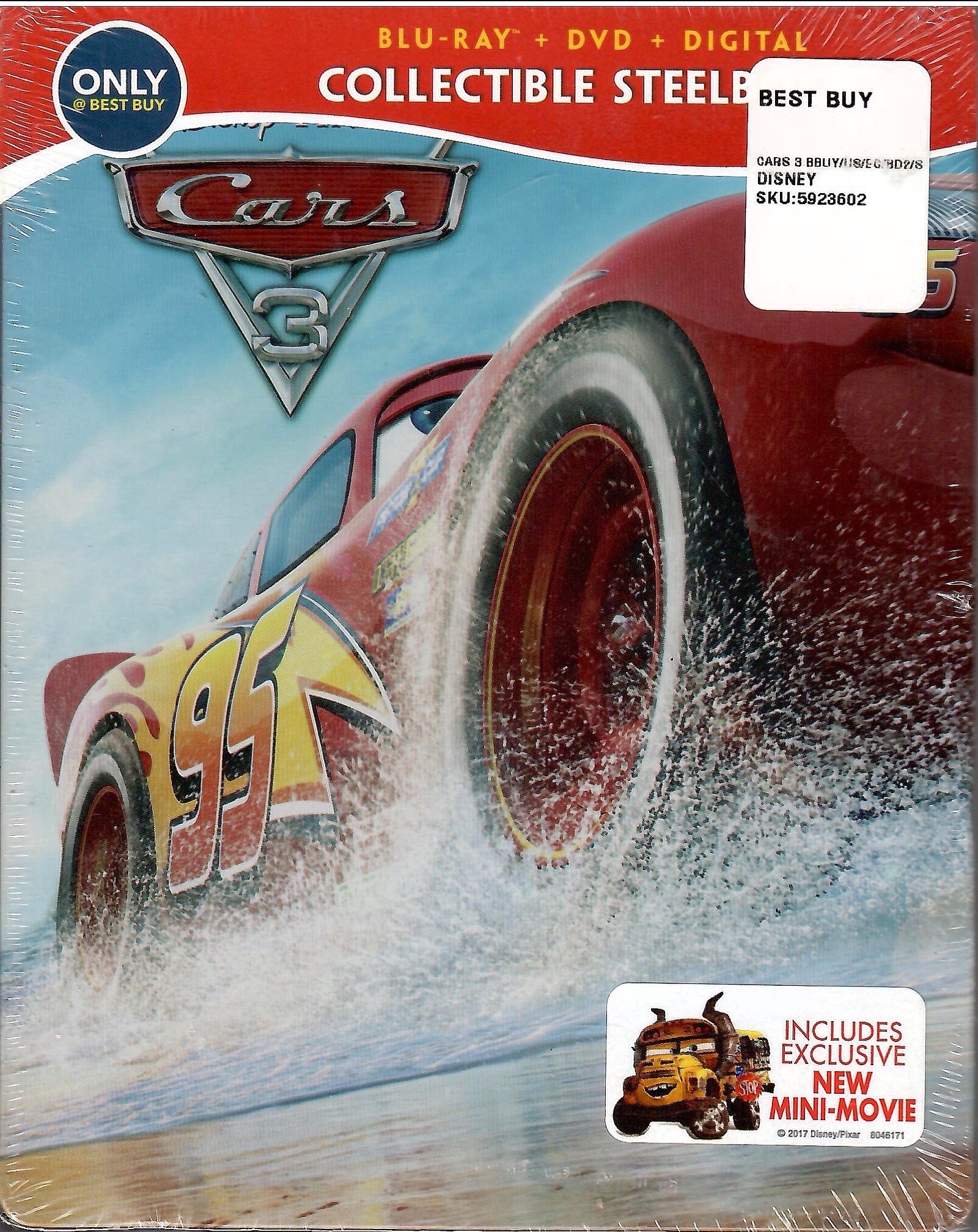 Cars 3 SteelBook (2017)(Exclusive) – Blurays For Everyone