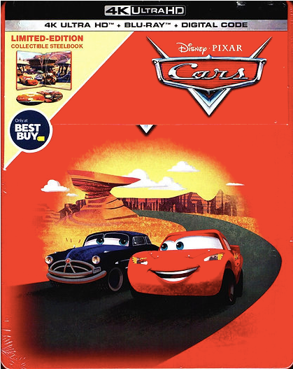 Cars 4K SteelBook (2006)(Exclusive)