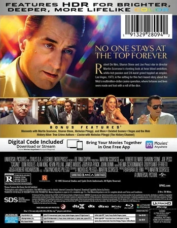 Casino 4K SteelBook (1995)(Re-release)