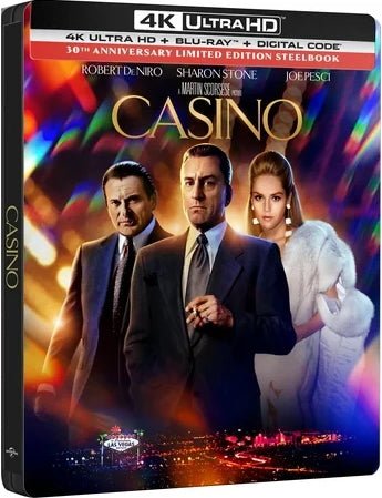 Casino 4K SteelBook (1995)(Re-release)