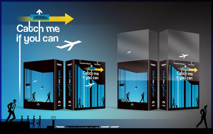 Catch Me If You Can 4K XL Full Slip SteelBook (OAB#77)(China)
