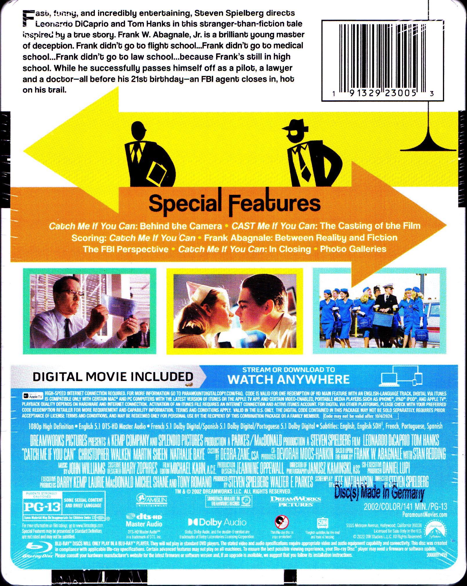 Leo Dicaprio Cast Catch Me If U Can Full Movie Online Catch Me If