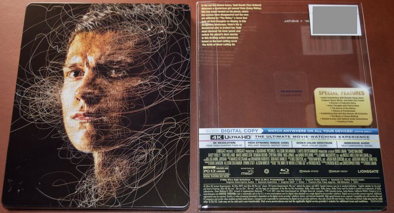 Chaos Walking 4K SteelBook (Exclusive)