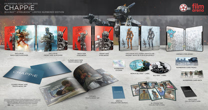 Chappie Full Slip SteelBook + Lenticular Magnet (FAC#017)(Czech)