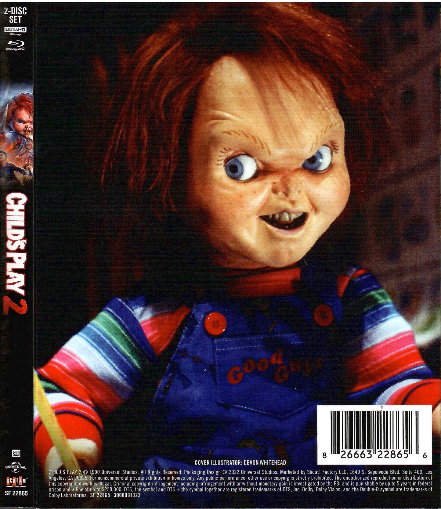 Child's Play 2 4K (1990)(Exclusive Slip)