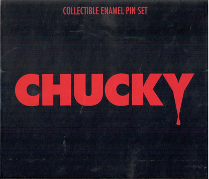 Chucky Collectible Enamel Pin Set