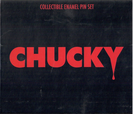 Chucky Collectible Enamel Pin Set