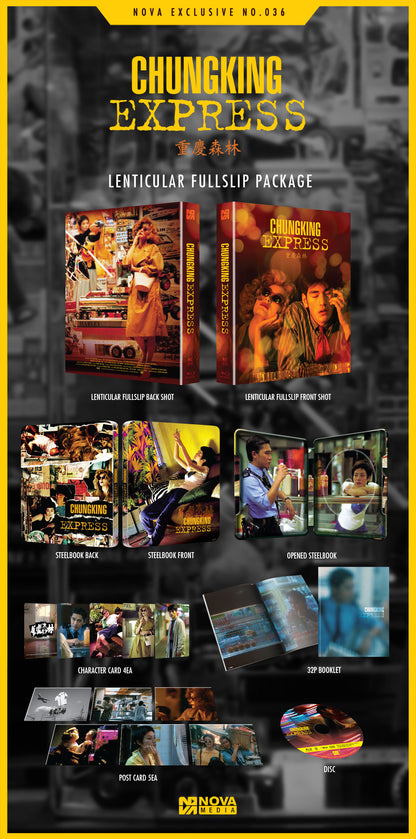 Chungking Express Lenticular SteelBook (NE#36)(Korea)