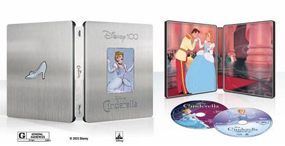 Cinderella 4K SteelBook: Disney 100th Anniversary Edition (1950)(Exclusive)