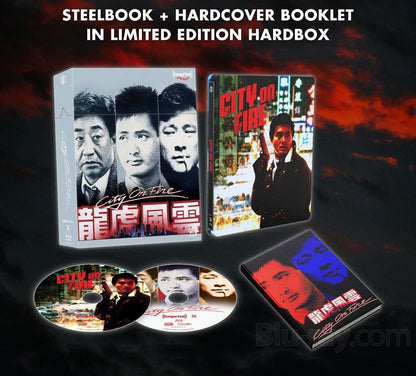 City on Fire 4K Full Slip SteelBook (Australia)