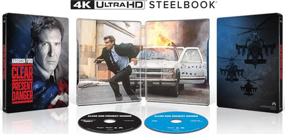 [Pre-Order] Clear and Present Danger 4K SteelBook