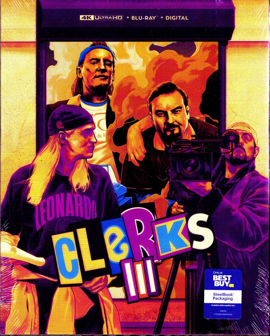 Clerks III 4K SteelBook (2022)(Exclusive)