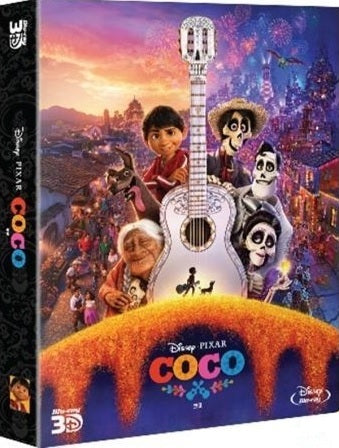 Coco 3D Full Slip SteelBook (2017)(Korea)