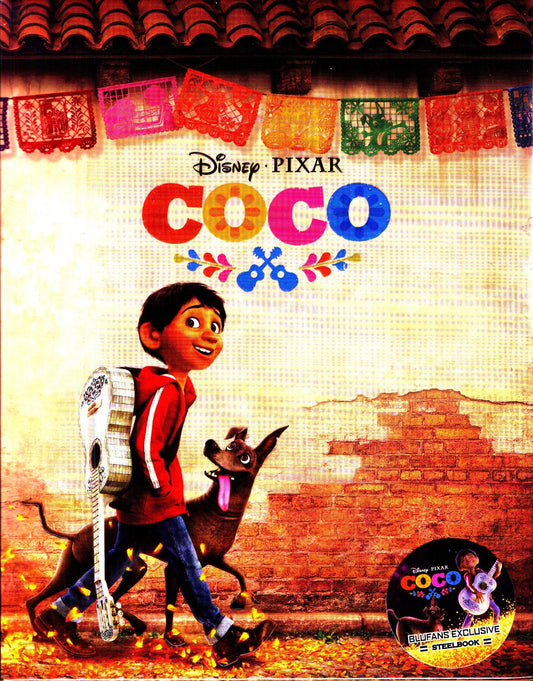 Coco Full Slip SteelBook (2017)(Blufans#46)(China)