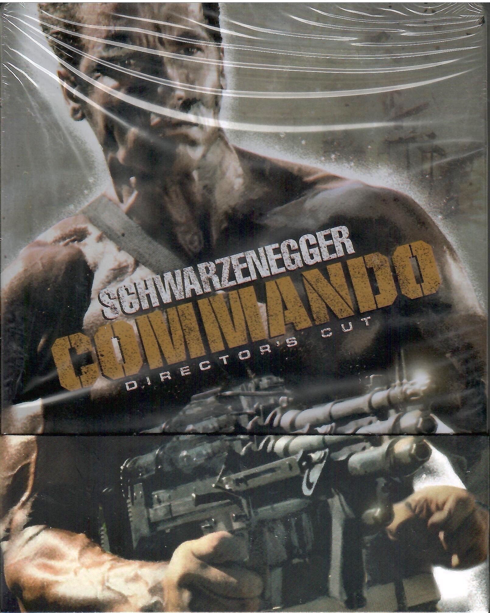 Commando Blu-ray popular Steelbook, UK, Bluray Disc