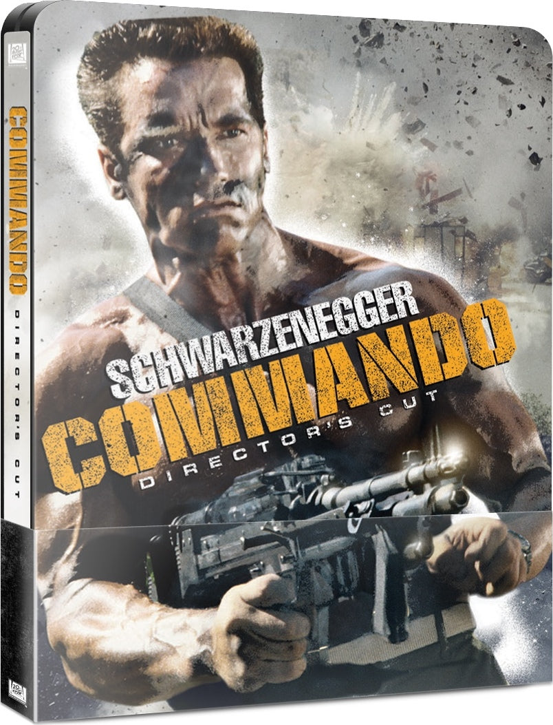 Commando SteelBook: Director's Cut w/ Art Cards (Czech)