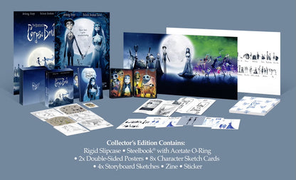 Corpse Bride 4K Full Slip SteelBook: Ultimate Collector's Edition (UK)