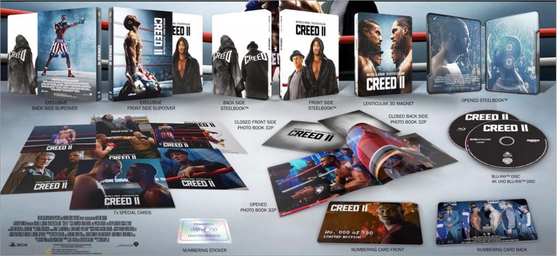 Creed II 4K 1-Click SteelBook (2018)(FAC#118)(Czech)