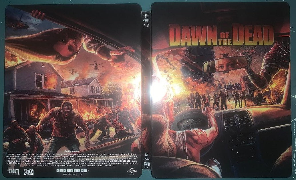 Dawn of the Dead 4K SteelBook (2004)(Exclusive)