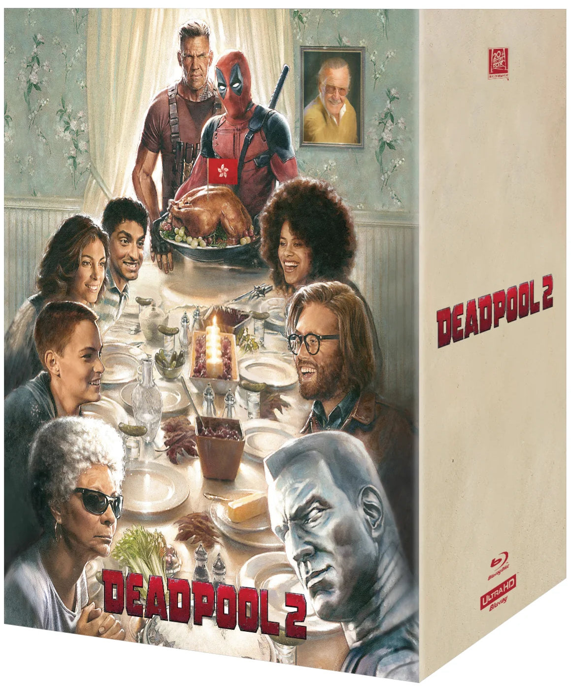 Deadpool 2 4K 1-Click SteelBook (2018)(ME#20)(Hong Kong)(EMPTY)(Slip B ...