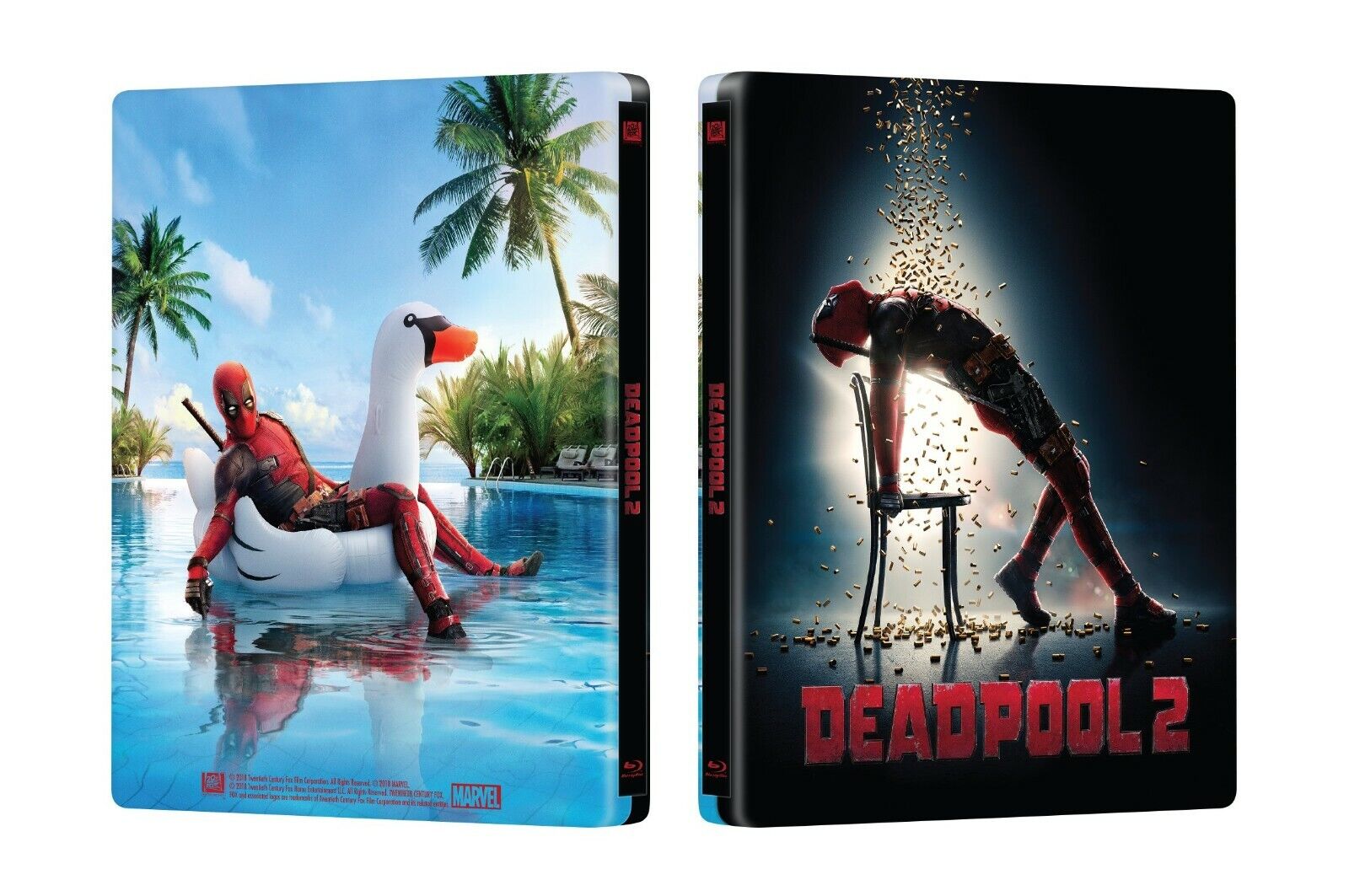 Deadpool 2: Unrated Lenticular SteelBook (2018)(ME#20)(Hong Kong