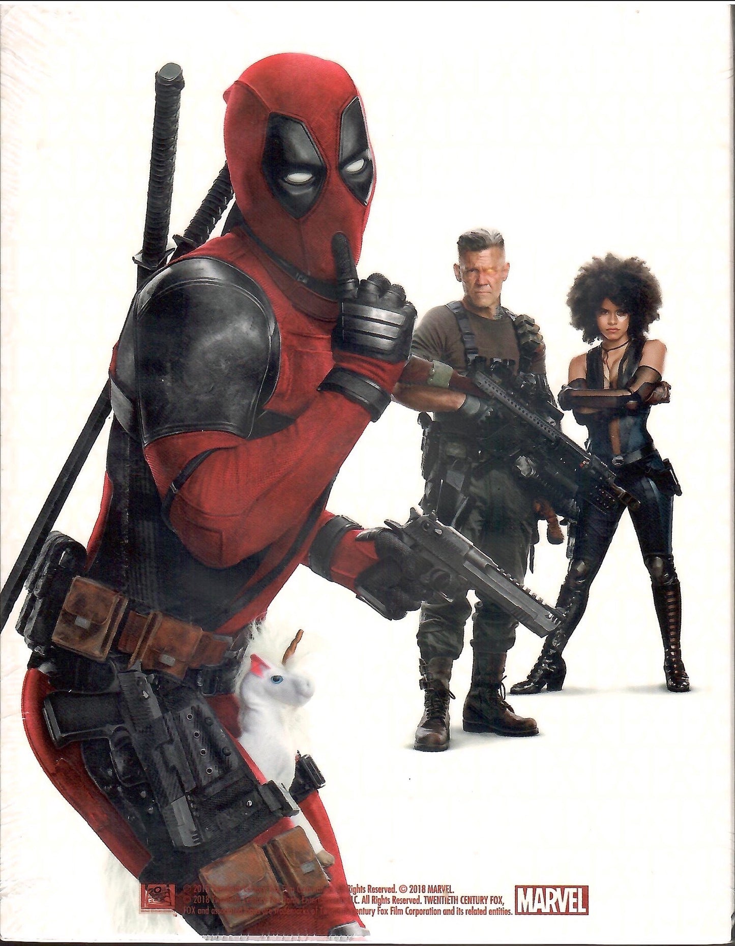 Deadpool 2: Unrated 4K Full Slip SteelBook (2018)(ME#20)(Hong Kong)