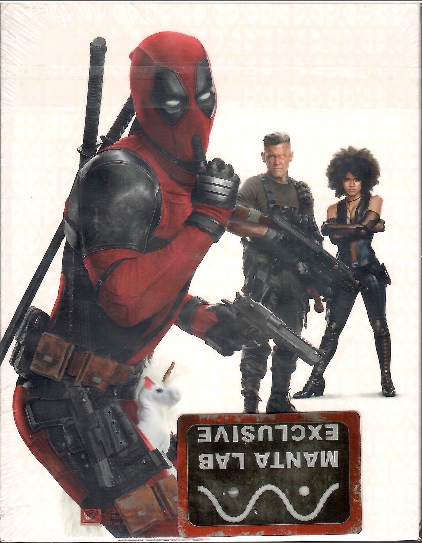 Deadpool 2: Unrated 4K 1-Click SteelBook (2018)(ME#20)(Hong Kong)