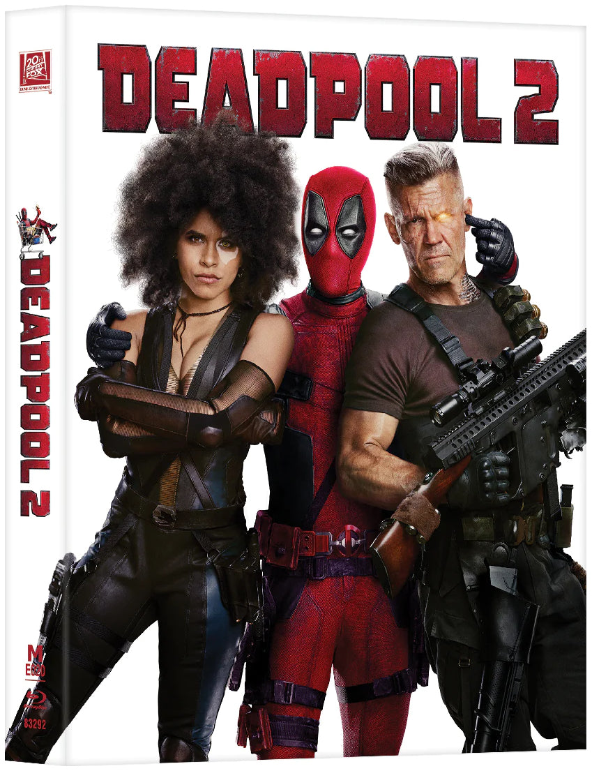 Deadpool 2: Unrated 4K Full Slip SteelBook (2018)(ME#20)(Hong Kong)