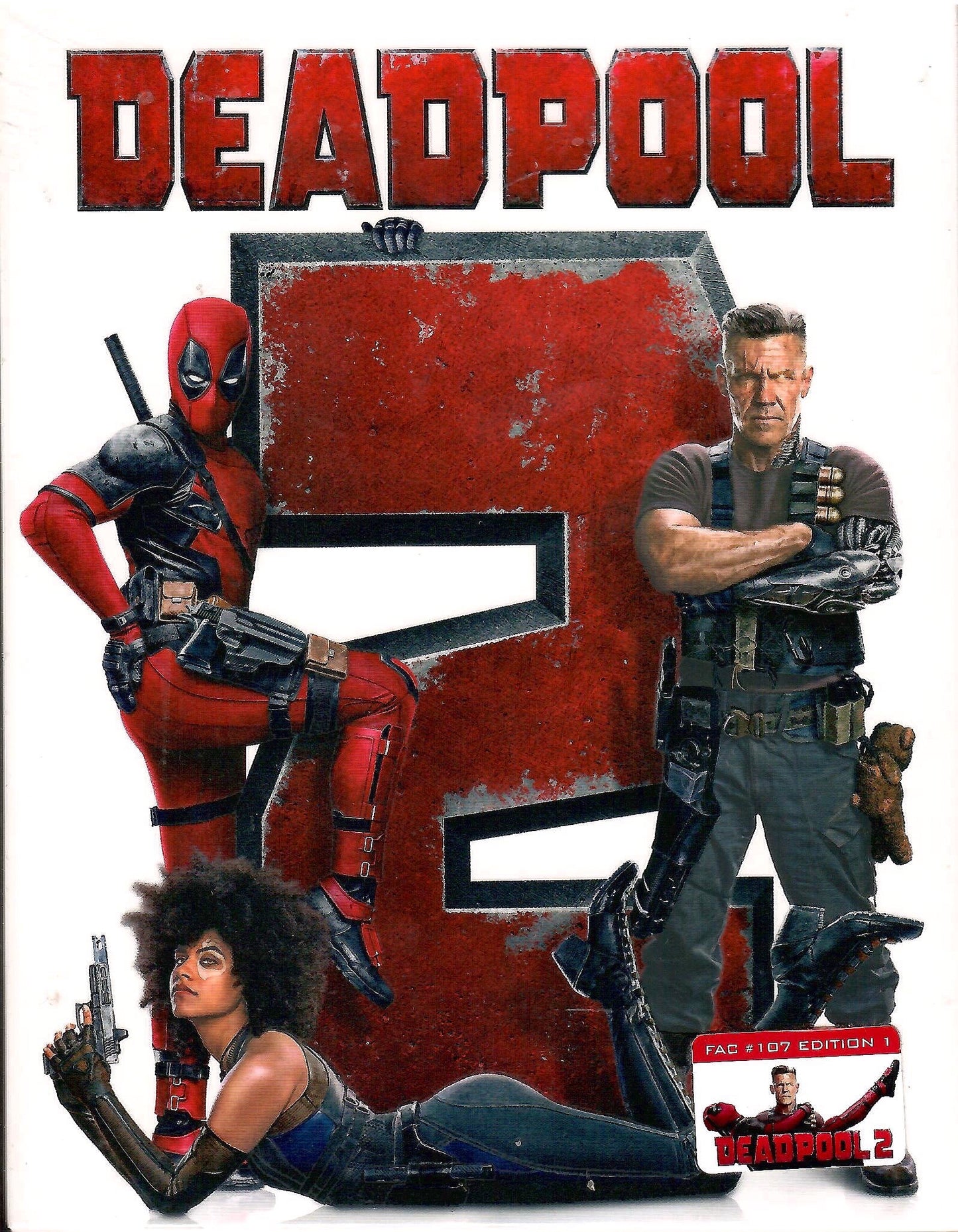 Deadpool 2: Unrated 1-Click SteelBook (2018)(FAC#107)(Czech)