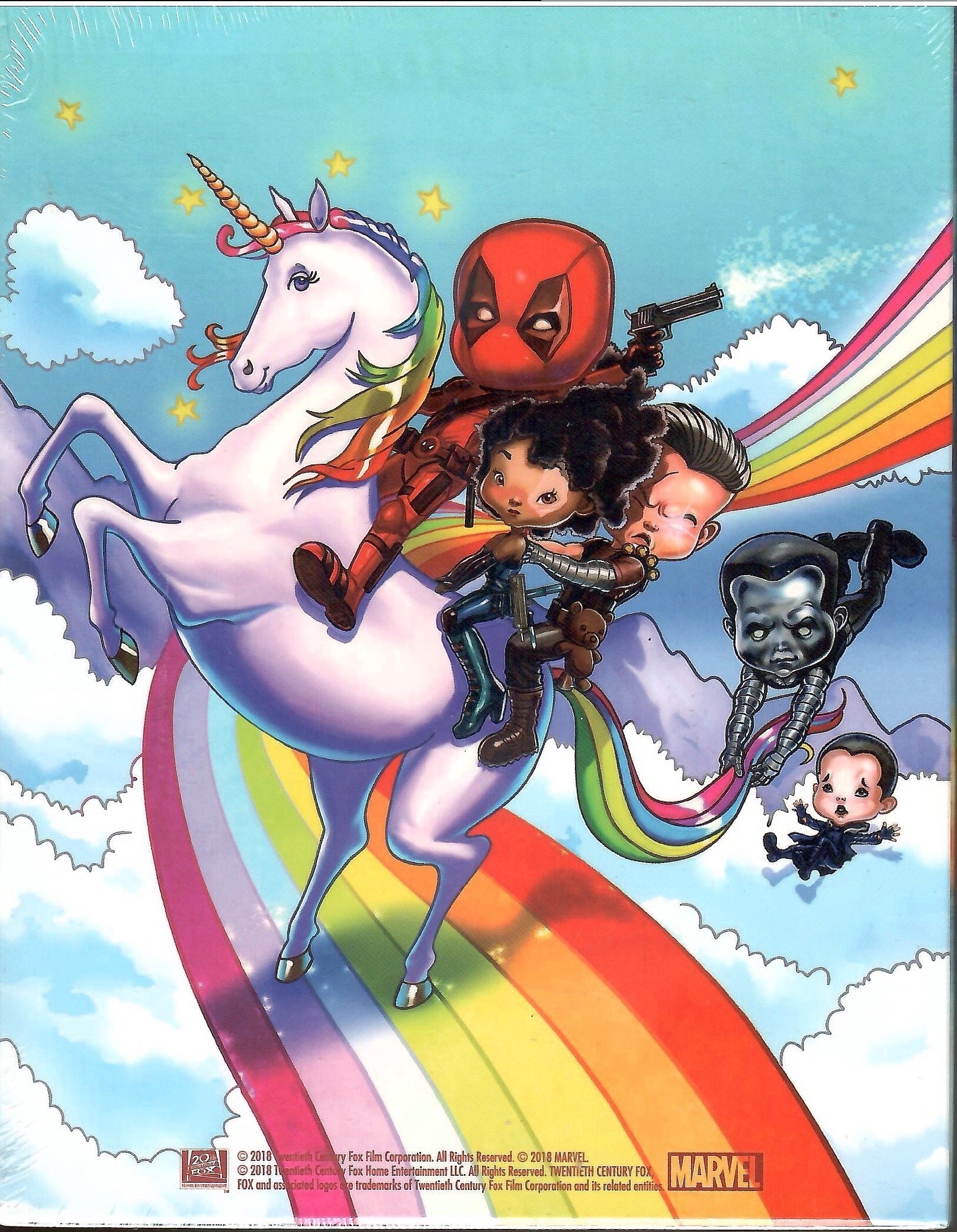 Deadpool 2: Unrated Lenticular SteelBook (2018)(ME#20)(Hong Kong
