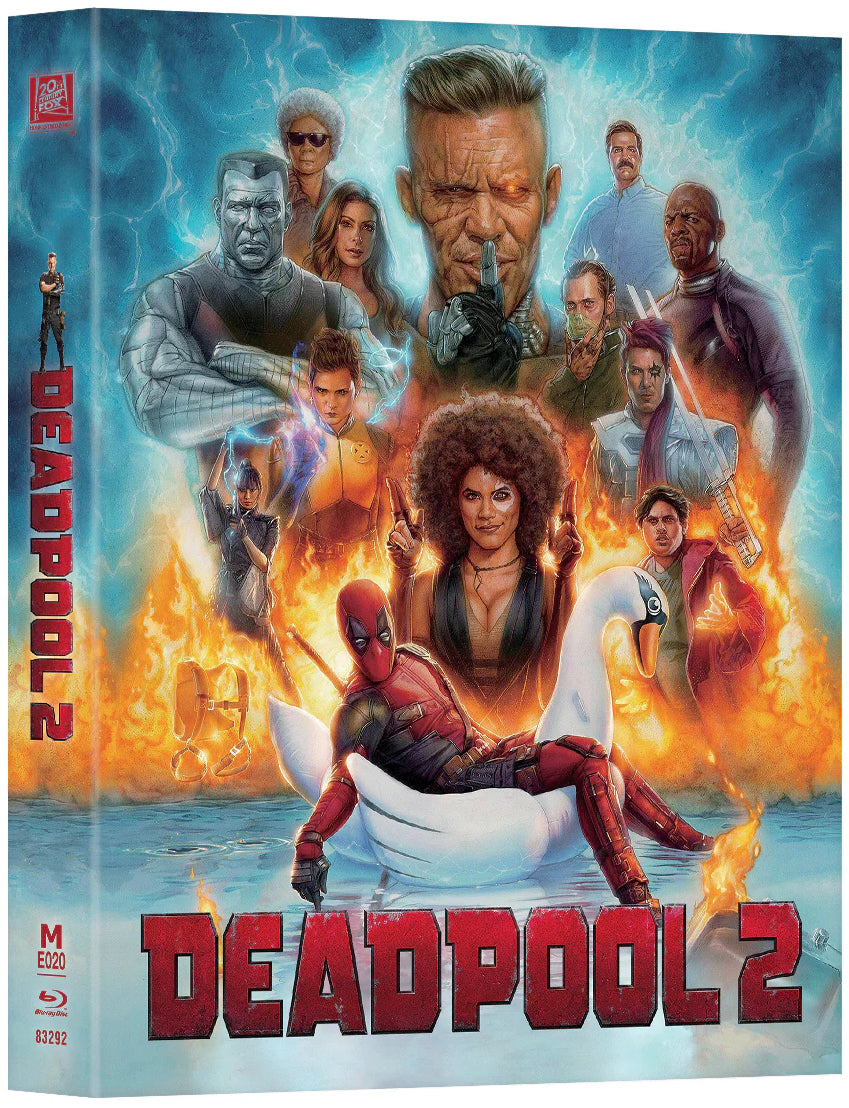 Deadpool 2: Unrated Lenticular SteelBook (2018)(ME#20)(Hong Kong)