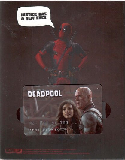 Deadpool Full Slip SteelBook + Lenticular Magnet (2016)(FAC#48)(Czech)