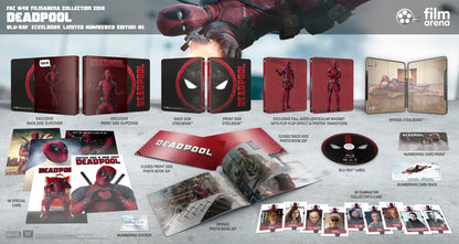 Deadpool Full Slip SteelBook + Lenticular Magnet (2016)(FAC#48)(Czech)