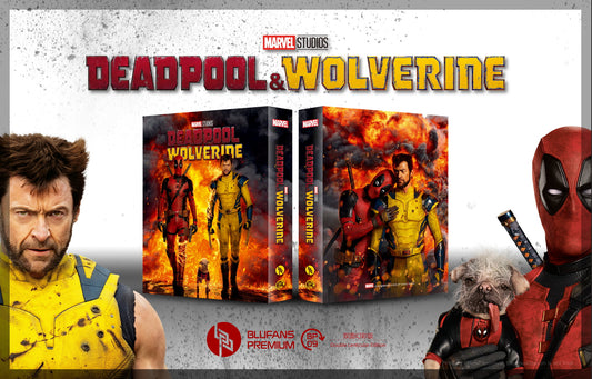 Deadpool and Wolverine Double Lenticular SteelBook (BP#009)(EMPTY)(China)