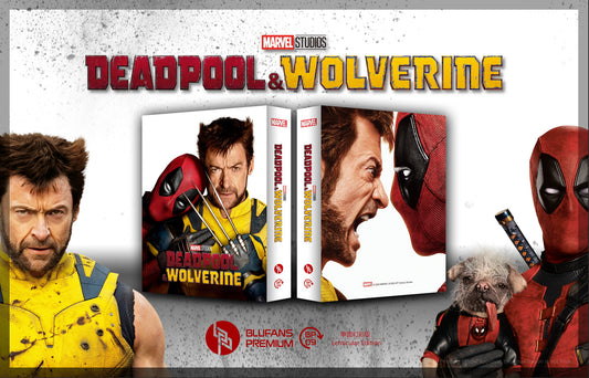 Deadpool and Wolverine Lenticular SteelBook (BP#009)(EMPTY)(China)