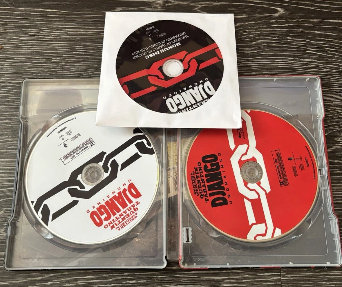 Django: Unchained SteelBook w/ Bonus Disc (Exclusive)