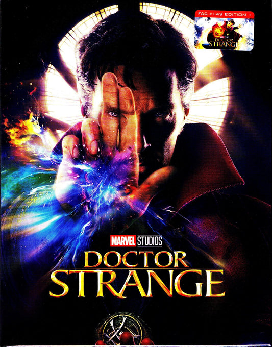 Doctor Strange 3D Full Slip SteelBook + Lenticular Magnet (2016)(FAC#149)(Czech)