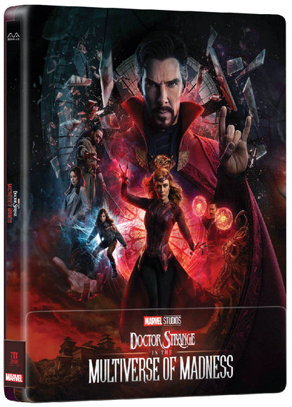Doctor Strange in the Multiverse of Madness Lenticular 1/4 Slip SteelBook (MCP#001)(EMPTY)(Hong Kong)