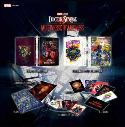 Doctor Strange in the Multiverse of Madness Comics Full Slip SteelBook (MCP#01)(EMPTY)(Hong Kong)